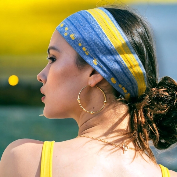 🆕️18K Gold Plated Hoop Earrings 2" | Stainless Steel Bold Statement Jewelry ✨ - Picture 1 of 13